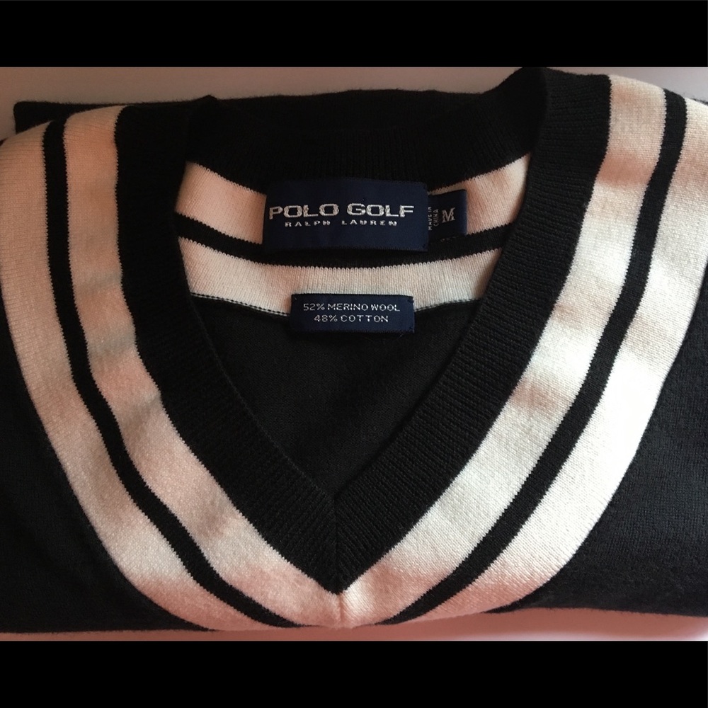 Polo Golf V neck Sweater NWOT